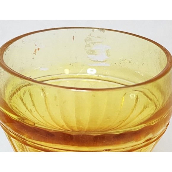 Jeannette Glass Amberina Horn of Plenty Vases Cornucopia Vintage Set Of 2 - Picture 5 of 9